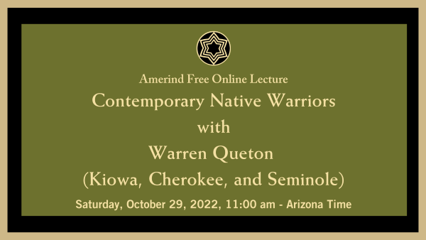 Contemporary Native Warriors with Warren Queton